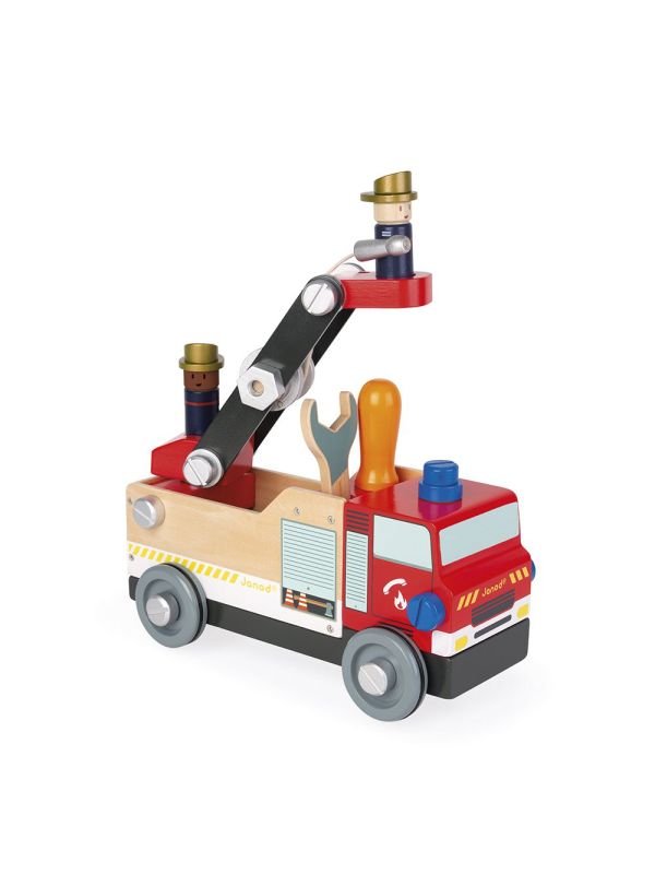 Camion de pompiers "Brico'kids" en bois