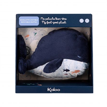 Peluche bouillote baleine