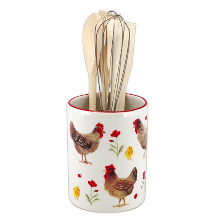 Porte ustensile de cuisine – Poule GEORGETTE