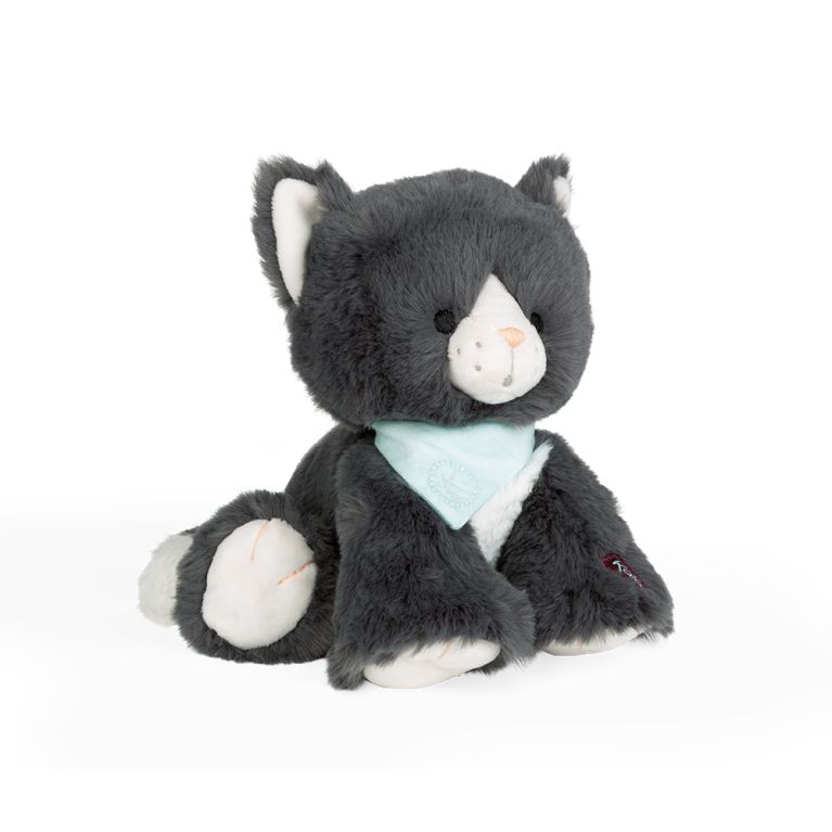 Doudou moyen LES AMIS 25 cm -Chamallow  le chat