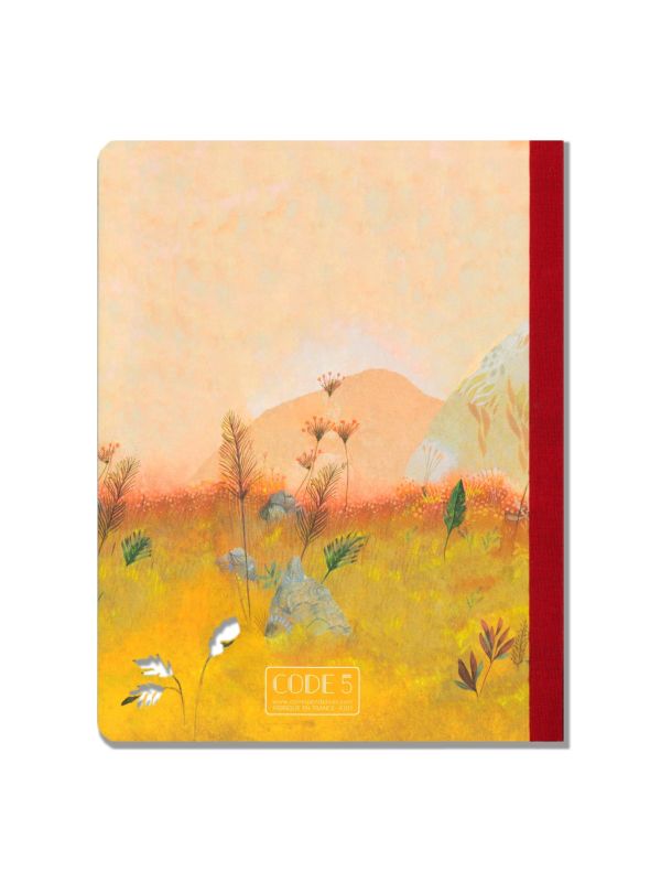Carnet 17 x 22 cm, 80 pages blanches - "Love is all" - IZOU
