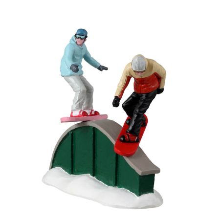 LEMAX 32225 – Figurine plaisir du snowboard