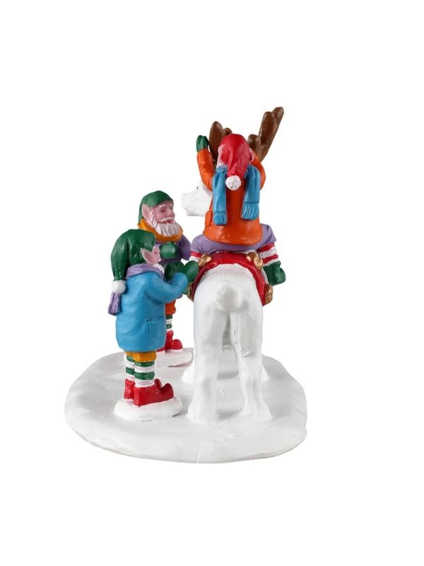 LEMAX 33629 – Figurine renne de neige