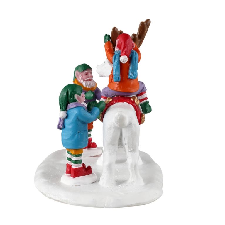 LEMAX 33629 – Figurine renne de neige