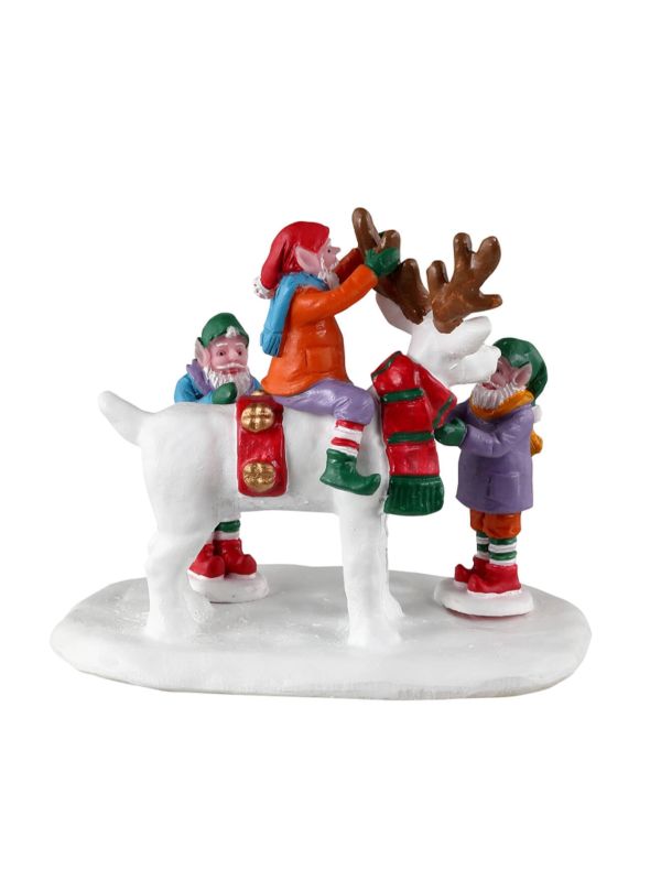 LEMAX 33629 – Figurine renne de neige