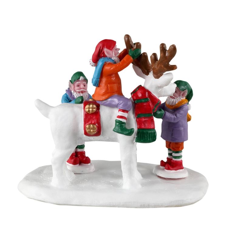 LEMAX 33629 – Figurine renne de neige