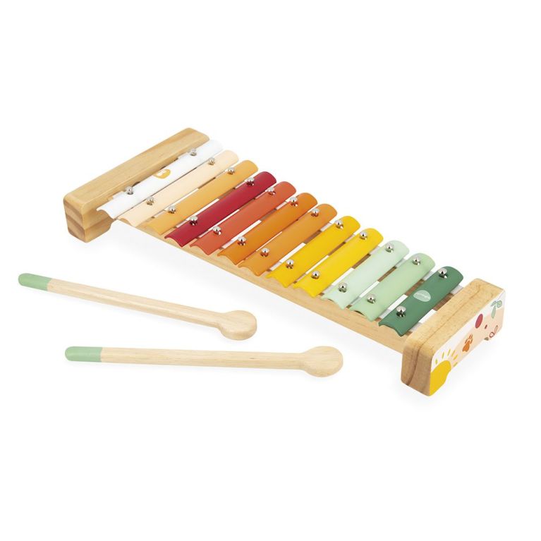 Xylophone en bois et métal "Sunshine"