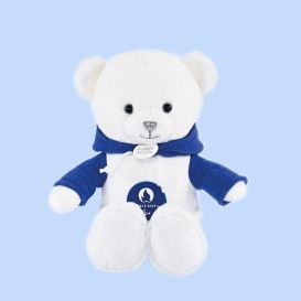 Peluche ours blanc  jeux olympiques 2024
