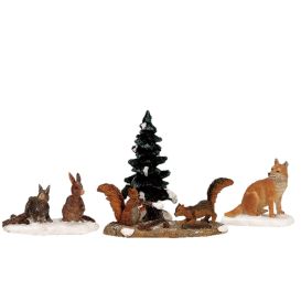 LEMAX 12516 - Figurine animaux des régions boisées