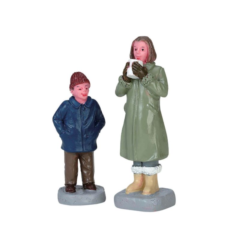 LEMAX 72525 - Figurine chocolat chaud partagé avec maman