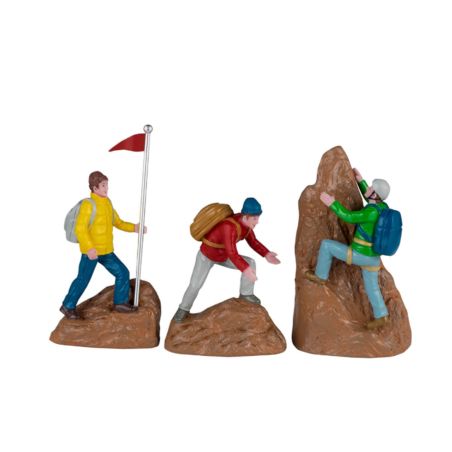 LEMAX 42334 - Figurine les alpinistes en fin ascension