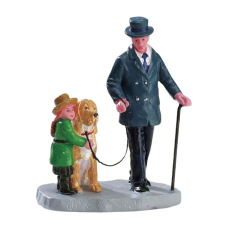 LEMAX 62447 - Figurine un gros câlin pour le chien