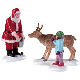 LEMAX 92752 - Figurine double gâterie pour le renne du père noël