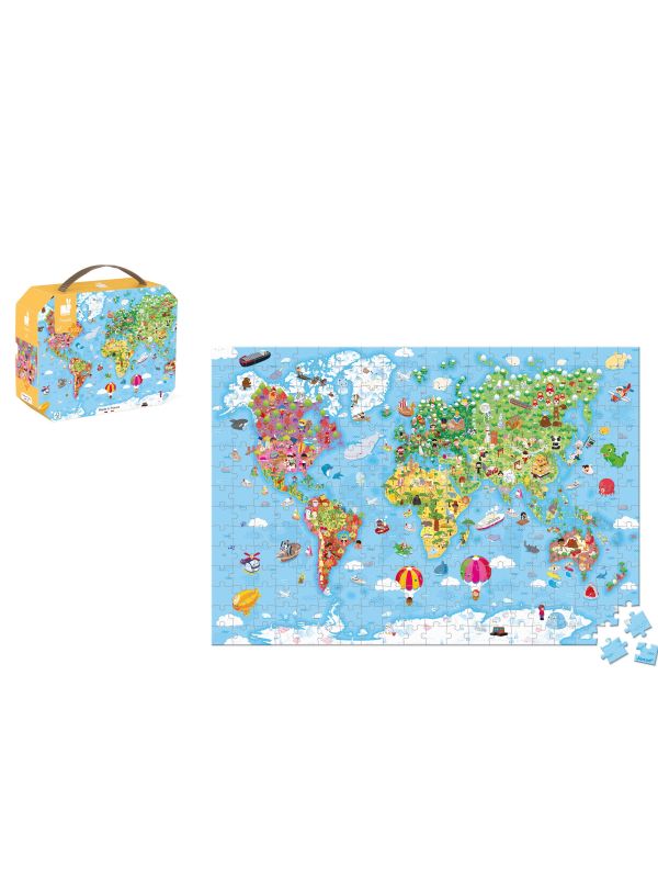 Puzzle 300 pieces monde