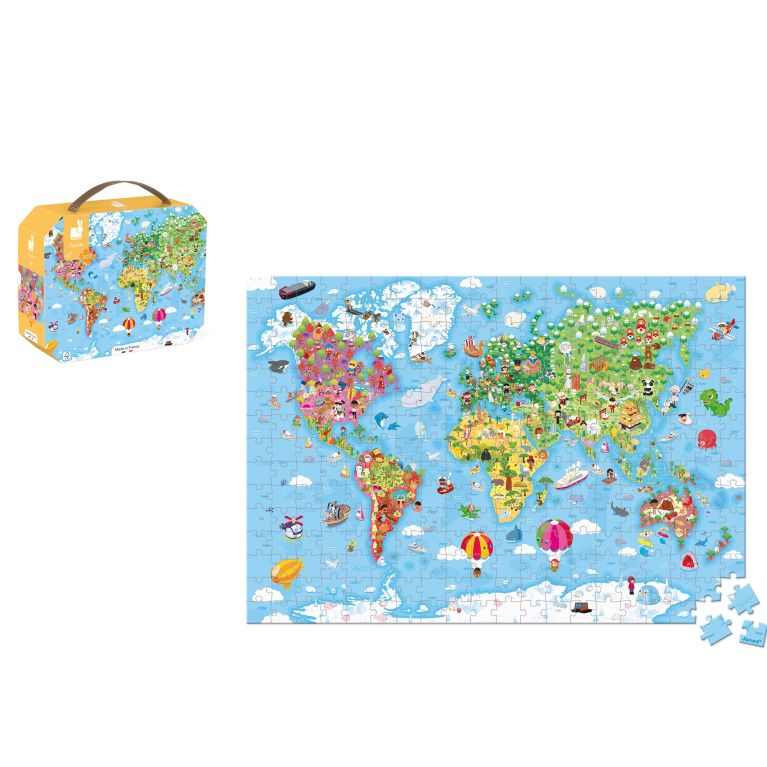 Puzzle 300 pieces monde