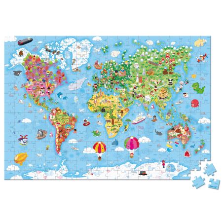 Puzzle 300 pieces monde