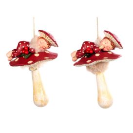 Suspension bébé endormis sur champignon - 2 modèles différents