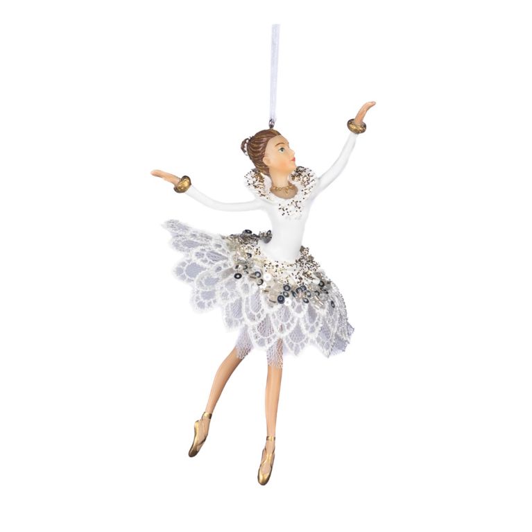 Danseuse en tutu en blanc - Modèle 1