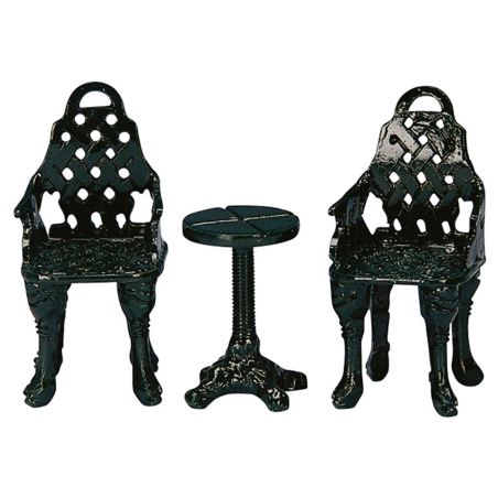 LEMAX 34898 – Chaises et table de patio