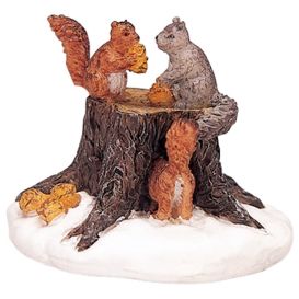 LEMAX 32693 – Figurine les écureuils