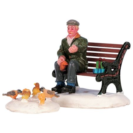 LEMAX 42905 – Figurine l’homme aux oiseaux