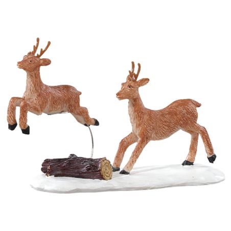 LEMAX 82586 – Figurine cerf sautillant