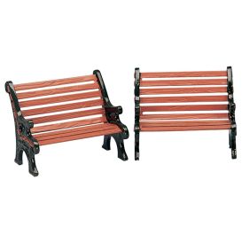 Banc de parc - lot de 2