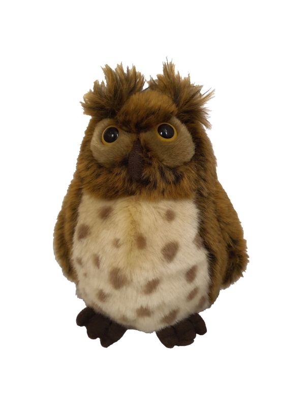 hibou peluche