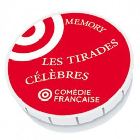 LES TIRADES CÉLÈBRES de la comédie française– Jeu de cartes memory