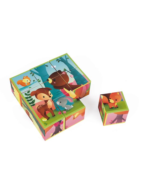 Puzzle cube - Jungle