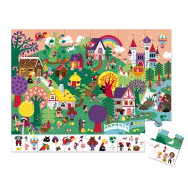 Puzzle d'observation pour enfant 24 pièces - Contes