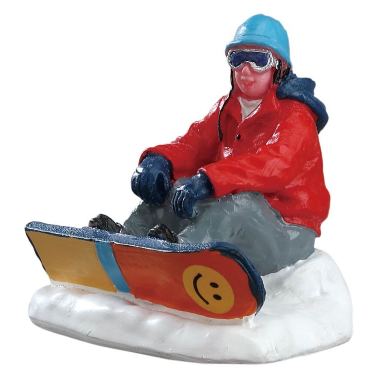 Figurine Snowboarder au repos