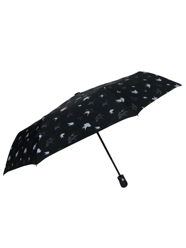 Parapluie noir mini  oiseau