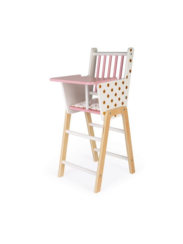 Chaise haute CANDY CHIC" - Réplique pour enfant en bois